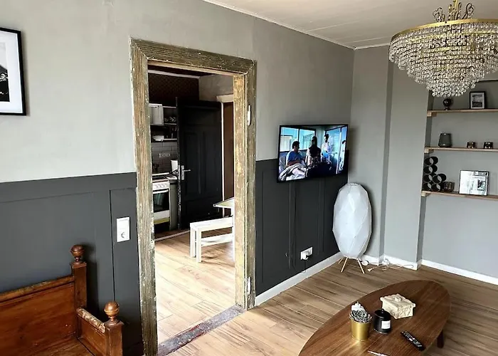 Daire Moderne Retro Perle Am Niederrhein